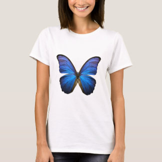 Camiseta Mariposa azul radiante