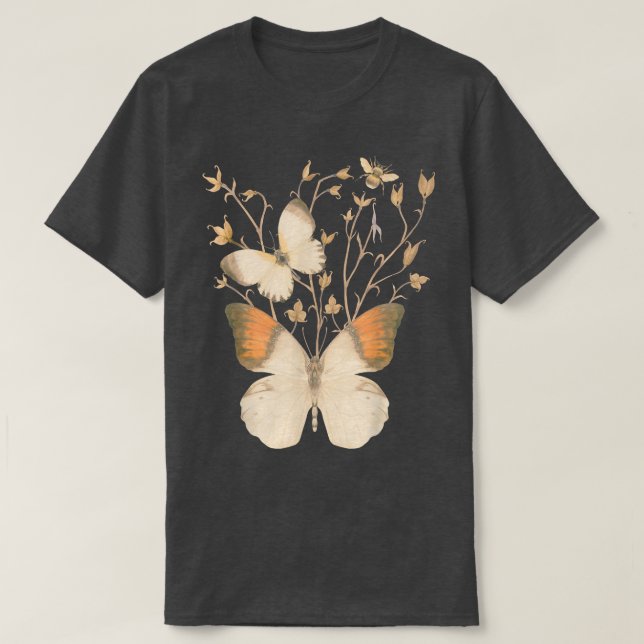 Camiseta Mariposa Bee Fairy Grunge Fairycore Vin estético (Diseño del anverso)