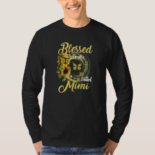 Camiseta Mariposa Bendecida Por Ser Llamada Mimi Sunflower
