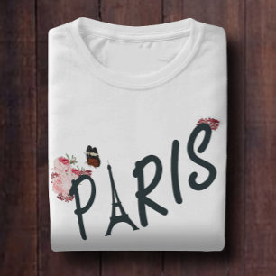 Camiseta Mariposa botánica de París