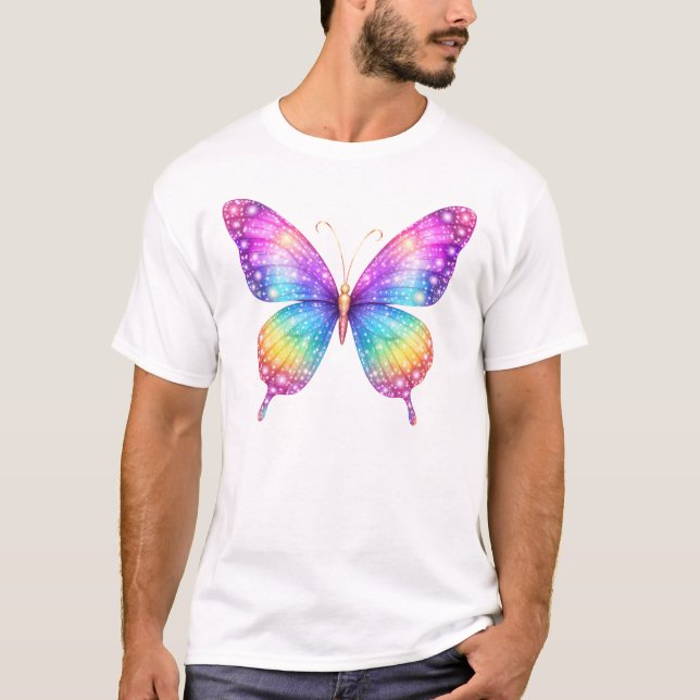 Camiseta Mariposa Brillante (Anverso)