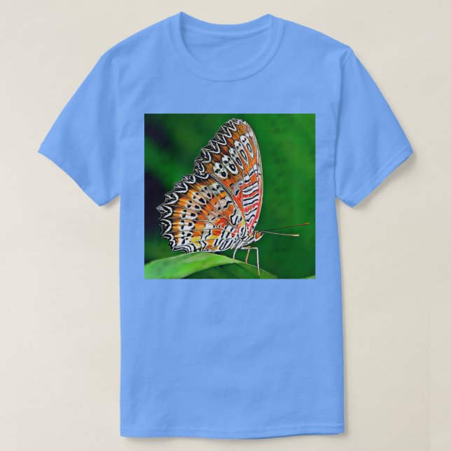 Camiseta Mariposa brillante de Fritillary (Diseño del anverso)