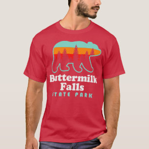 Camiseta Mariposa Cae Parque Estatal Ithaca New York Bear