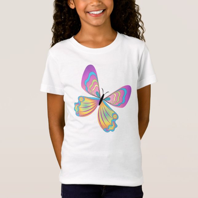 Camiseta Mariposa/Camisa Juvenil (Anverso)
