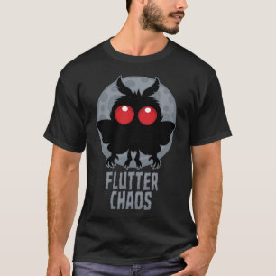 Camiseta Mariposa Caótica Leyenda Críptica del Hombre Polil