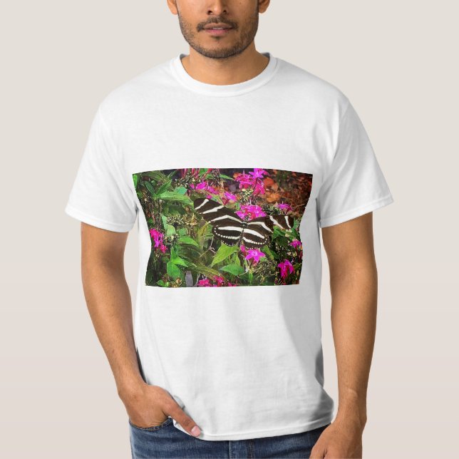 Camiseta Mariposa cebra (Anverso)