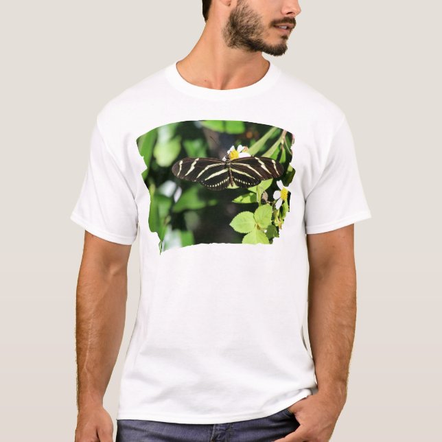 Camiseta Mariposa cebra (Anverso)