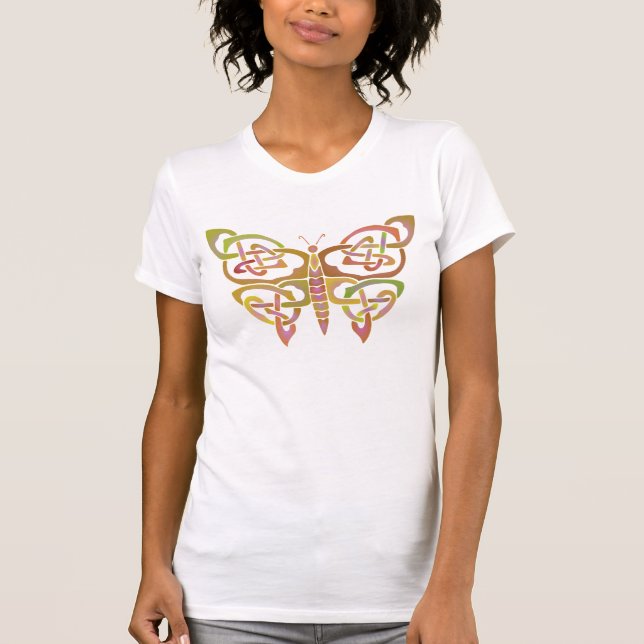 Camiseta Mariposa céltica II (Anverso)