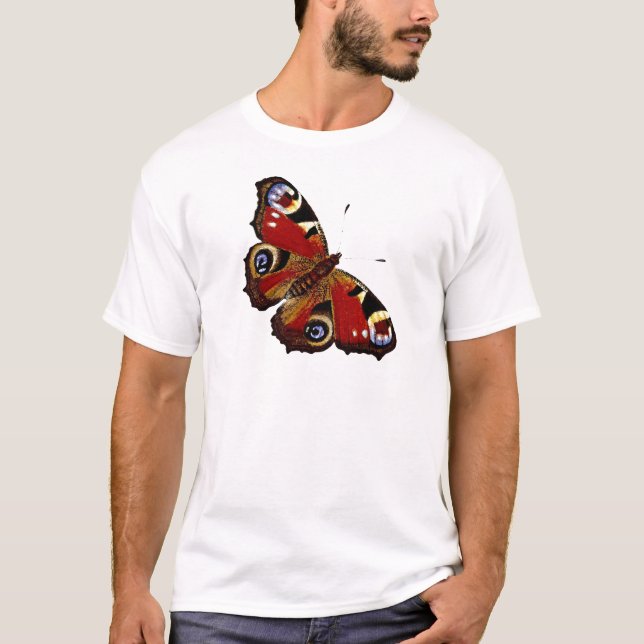 Camiseta Mariposa colorida (Anverso)