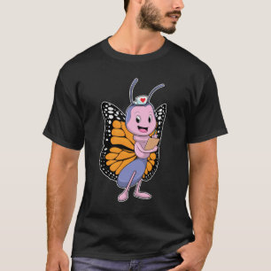 Camiseta Mariposa como enfermera