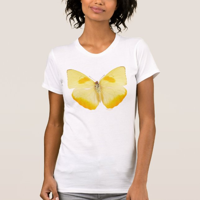 Camiseta Mariposa común del amarillo de la hierba (Anverso)