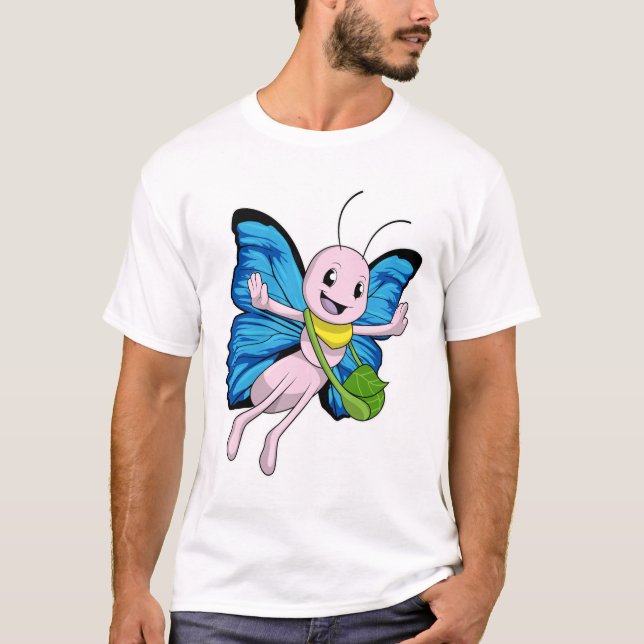 Camiseta Mariposa con bolso (Anverso)