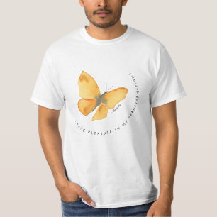 Camiseta Mariposa con cita de Anaïs Nin
