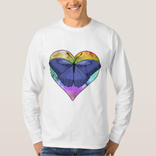 Camiseta Mariposa con corazón