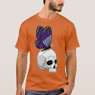 Camiseta Mariposa con cráneo