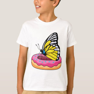 Camiseta Mariposa con Donut