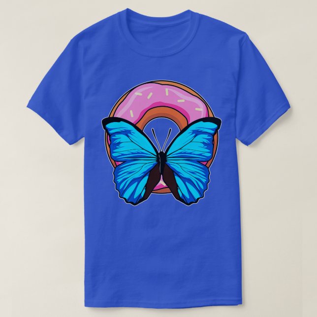 Camiseta Mariposa con Donut (Diseño del anverso)