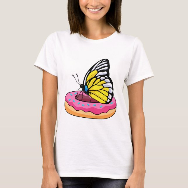 Camiseta Mariposa con Donut (Anverso)
