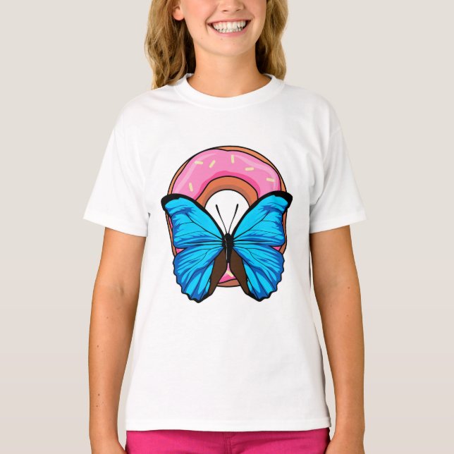 Camiseta Mariposa con Donut (Anverso)