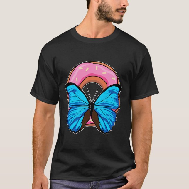 Camiseta Mariposa con Donut (Anverso)