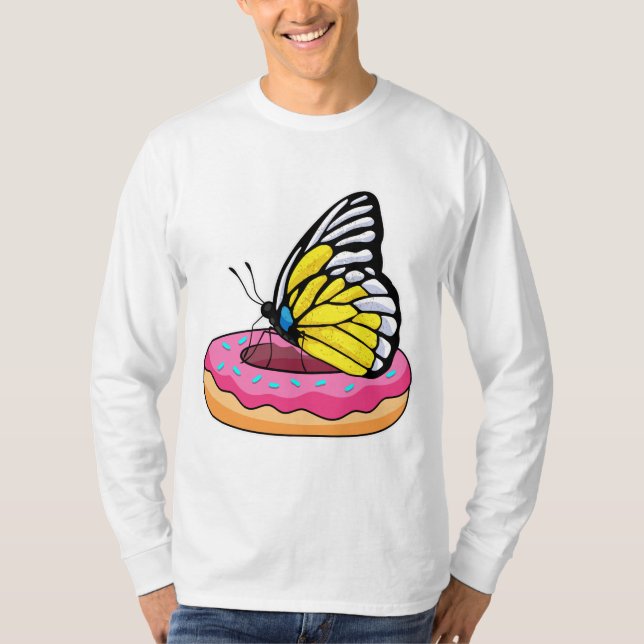 Camiseta Mariposa con Donut (Anverso)