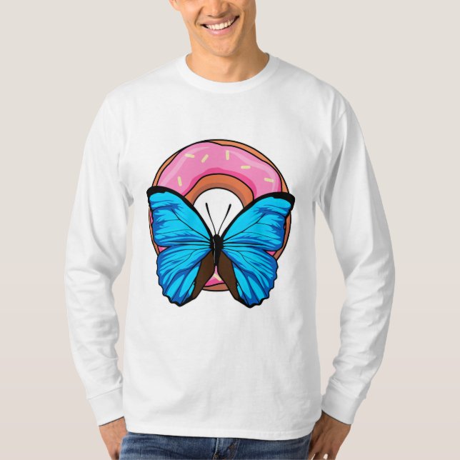 Camiseta Mariposa con Donut (Anverso)