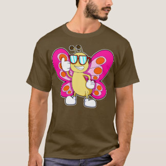 Camiseta Mariposa con gafas de sol