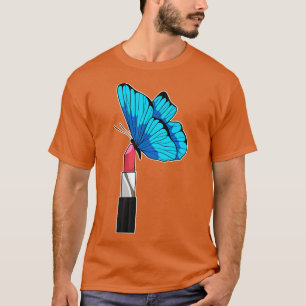 Camiseta Mariposa con lápiz labial