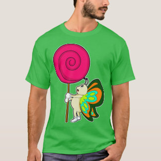 Camiseta Mariposa con Lollipop