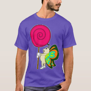 Camiseta Mariposa Con Lollipop