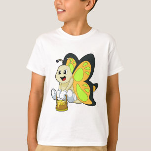 Camiseta Mariposa con miel