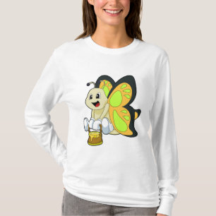 Camiseta Mariposa con miel