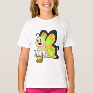 Camiseta Mariposa con miel