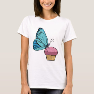 Camiseta Mariposa con Muffin