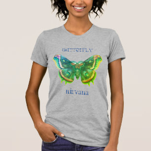 Camiseta Mariposa con problemas Nirvana