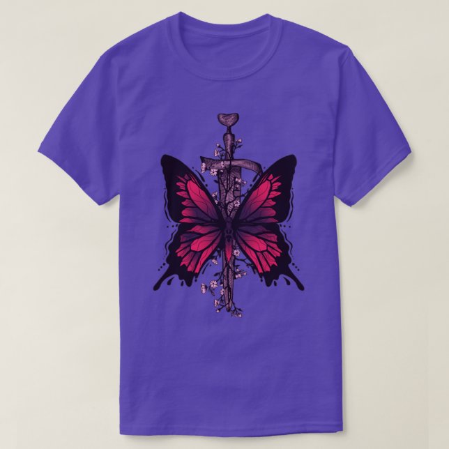 Camiseta Mariposa Dagger (Diseño del anverso)