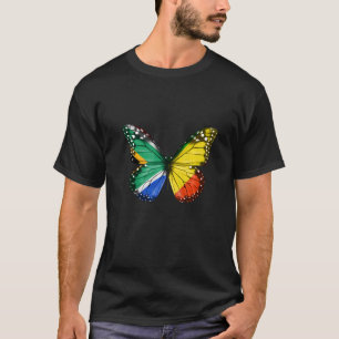 Camiseta Mariposa de Bandera del Congreso de Sudáfrica