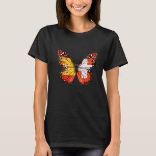 Camiseta Mariposa de Bandera Suiza de España