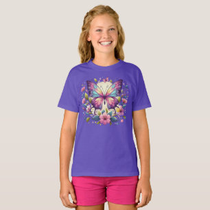 Camiseta Mariposa de colores vivos