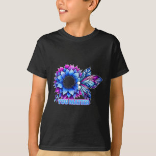 Camiseta Mariposa de Conciencia de Prevención del Suicidio