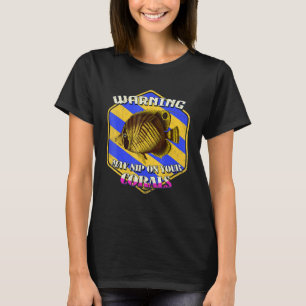Camiseta Mariposa de Coral de Arrecife Marín Acuario