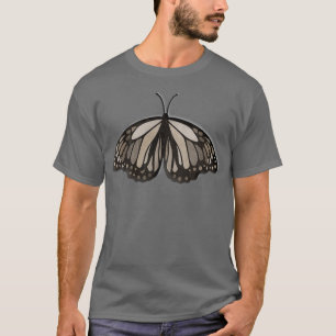 Camiseta Mariposa de efecto esculpido vintage