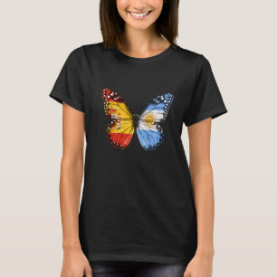 Camiseta Mariposa de la Bandera Argentina de España
