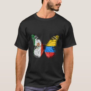 Camiseta Mariposa de la Bandera Colombiana de México