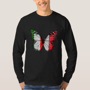 Camiseta Mariposa de la bandera maltesa italiana