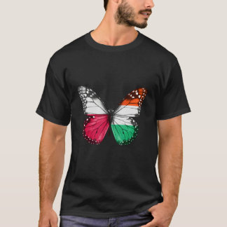 Camiseta Mariposa de la bandera polaca húngara