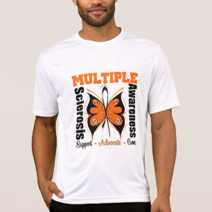 Camiseta Mariposa de la conciencia de la esclerosis
