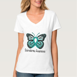 Camiseta Mariposa de la conciencia del escleroderma