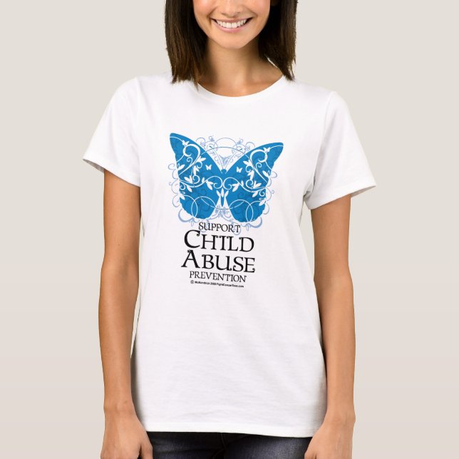 Camiseta Mariposa de la pederastia (Anverso)