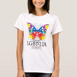 Camiseta Mariposa de LGBTQIA